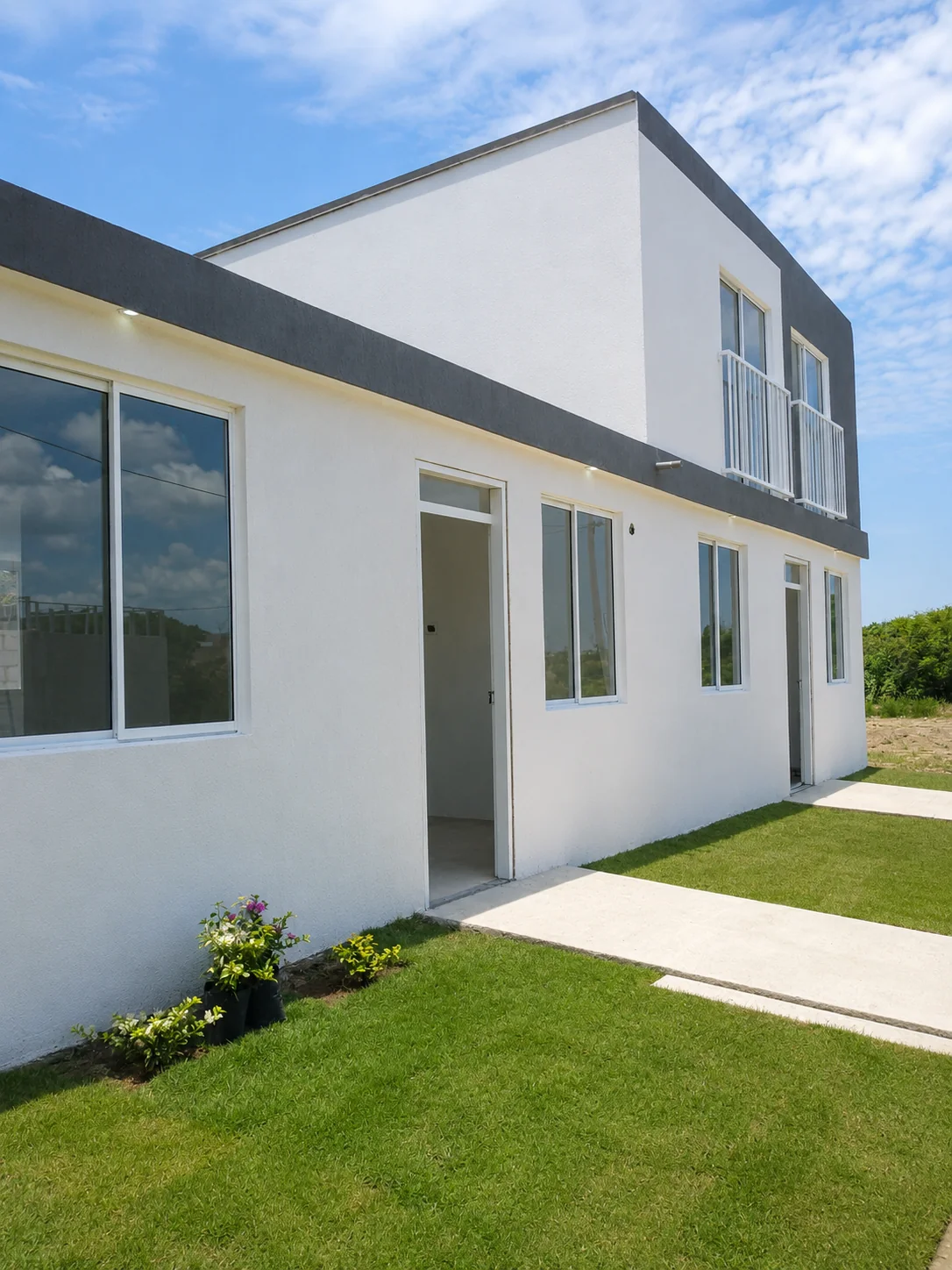 Casas modelo reales de Brisas de Tukay